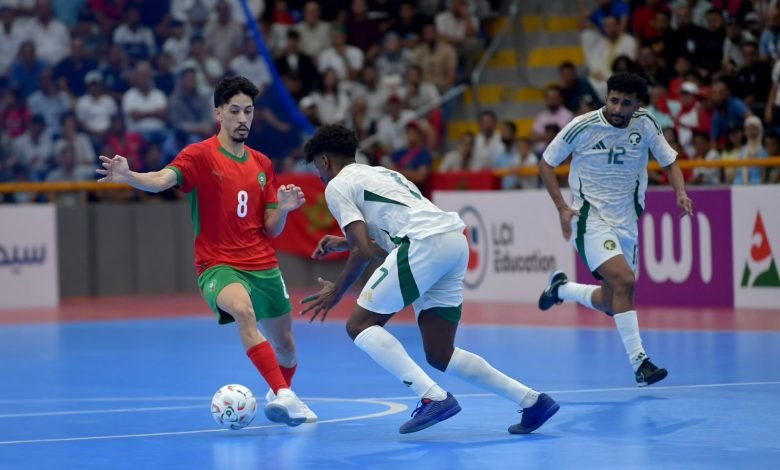 المنتخب الوطني لكرة القدم داخل القاعة يفوز على السعودية